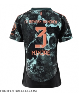 Bayern Munich Kim Min-jae #3 Tricou Fotbal Replică 2024-25 Femei Deplasare